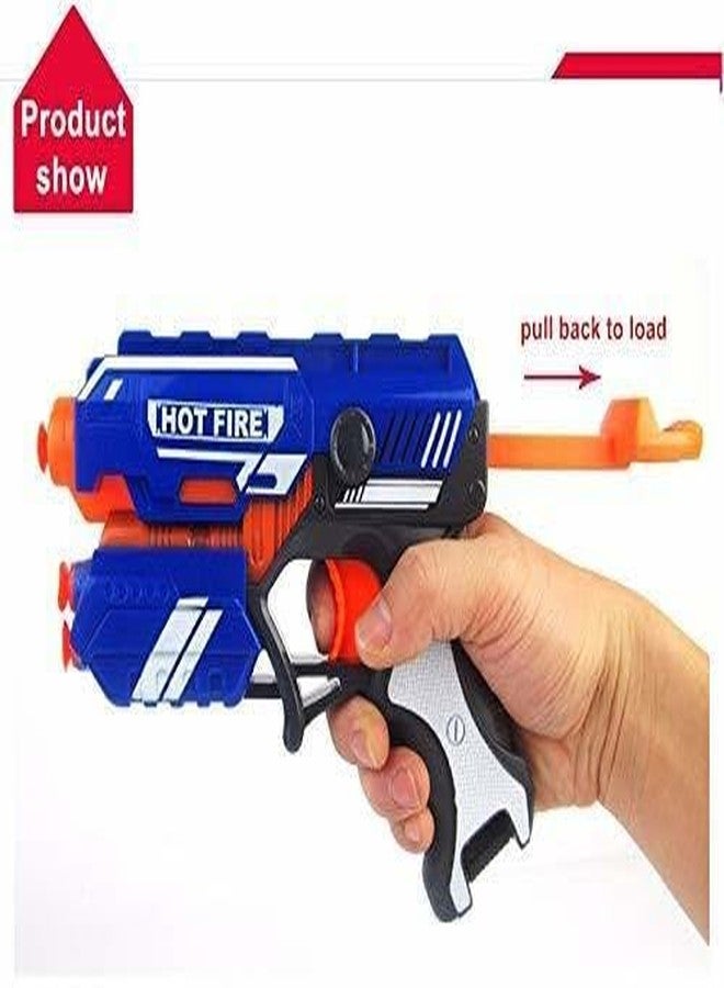 VICORP Soft Bullet Blaster Toy | Handheld Foam Dart Shooter | Includes 10 Soft Foam Bullets | Manual Operation for Active Play | Lightweight and Easy to Use | Indoor and Outdoo Game | Multicolor - Image 5